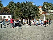 La course finale : Jacob contre Andrew.